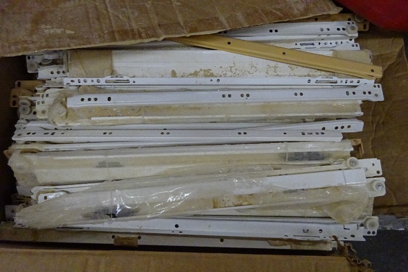 lot 42 image: Large lot of drawer tracks