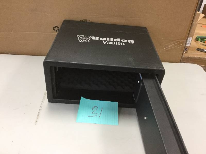 lot 31 image: Bulldog Vaults BD3000 Bimetric Safe