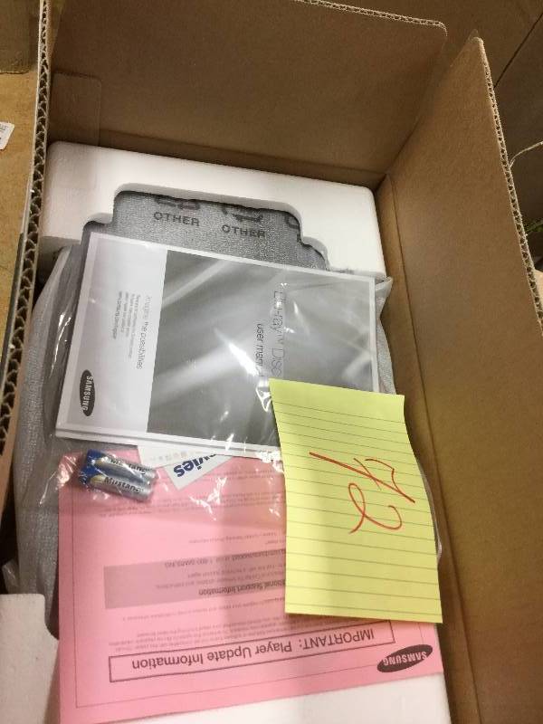 lot 72 image: Samsung Smart 3D Wi-Fi Blu-ray Player BD-E5900
