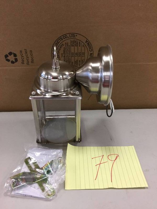 lot 79 image: Progress Lighting P5607-09 in Brushed Nickel Never used in original box