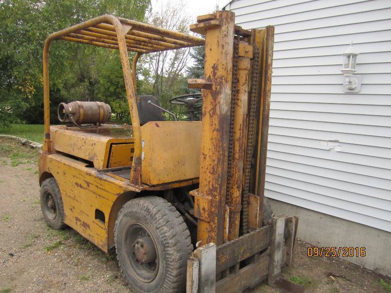 Datsun forklift, model FG 106 6500 | Machines, Shop, Materials