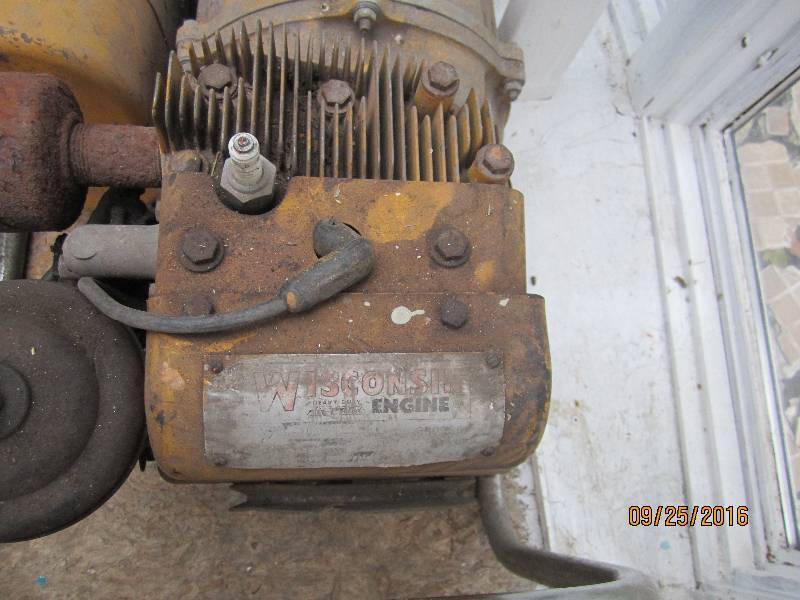 lot 108 image: Wisconsin Engine generator, has bee...