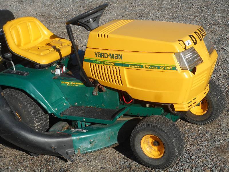 Yard-Man Lawn Tractor, Kohler 15HP | LE Fall Lawn Equipment | K-BID