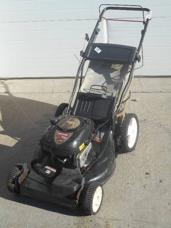 craftsman 6.5 hp self propelled mower