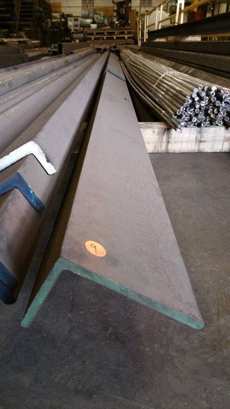 (2) Steel Angled  Beam  Brace - One is 20