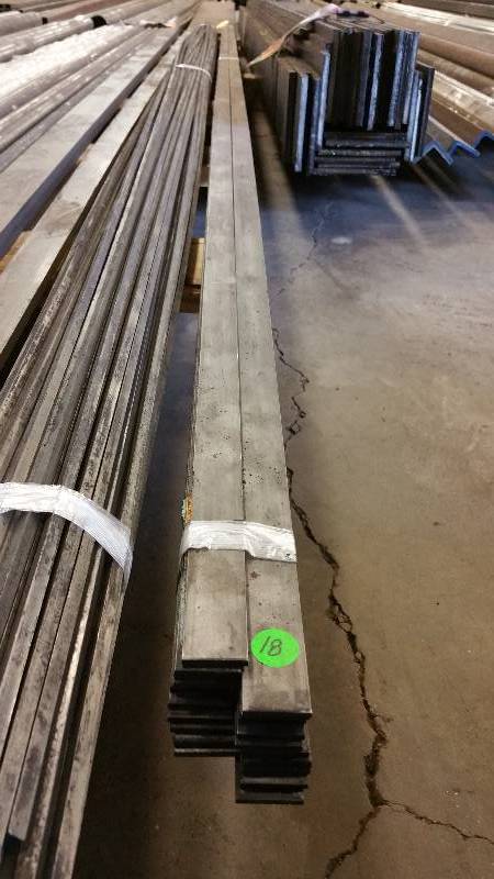 12 Bundle of Steel Flat Bar
