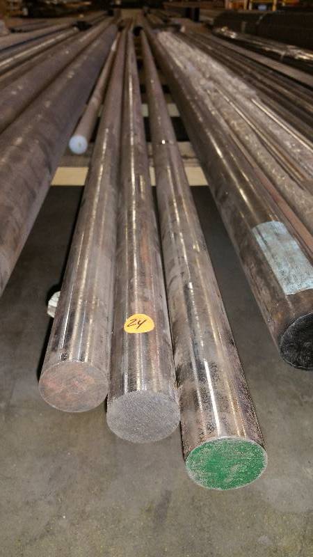 (3) 12 Steel Round Bars