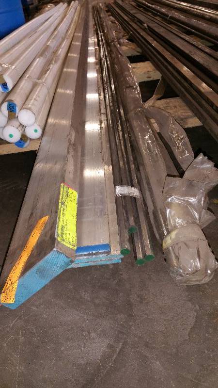 Aluminum, Ground & Polished Steel, and Steel Bars and Rounds