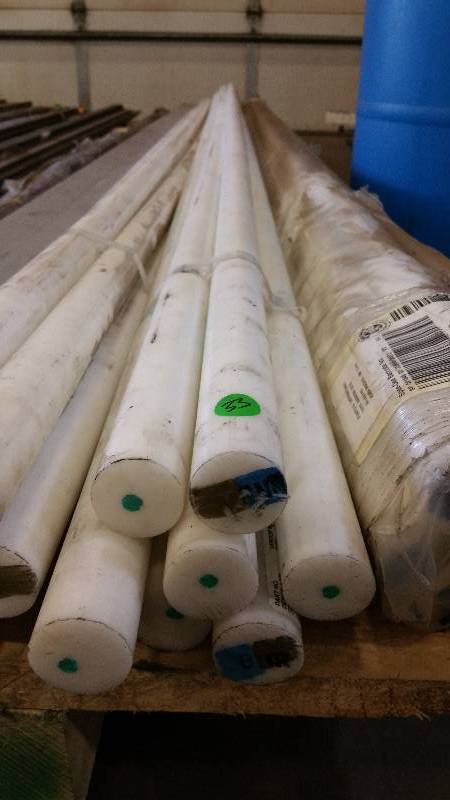 (7) Delrin 10 Round Bars