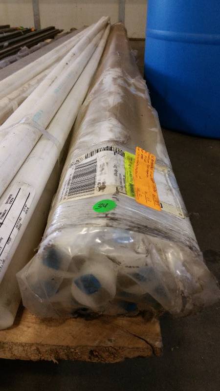(9) Delrin 10 Round Bars