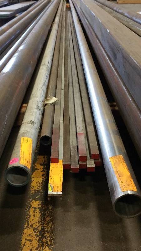 (12) 20 Stainless Steel, Steel, and Aluminum Pieces