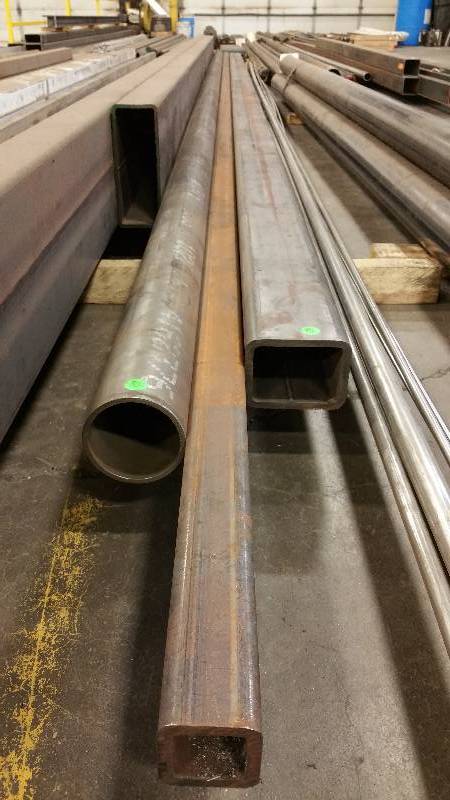 (3) Steel Tubes