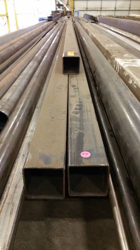 (3) 20 Steel Square Pieces