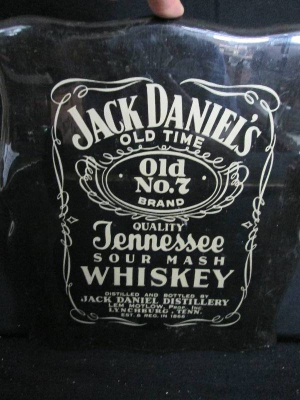 lot 18 image: Jack Daniels Wood Bar Sign
