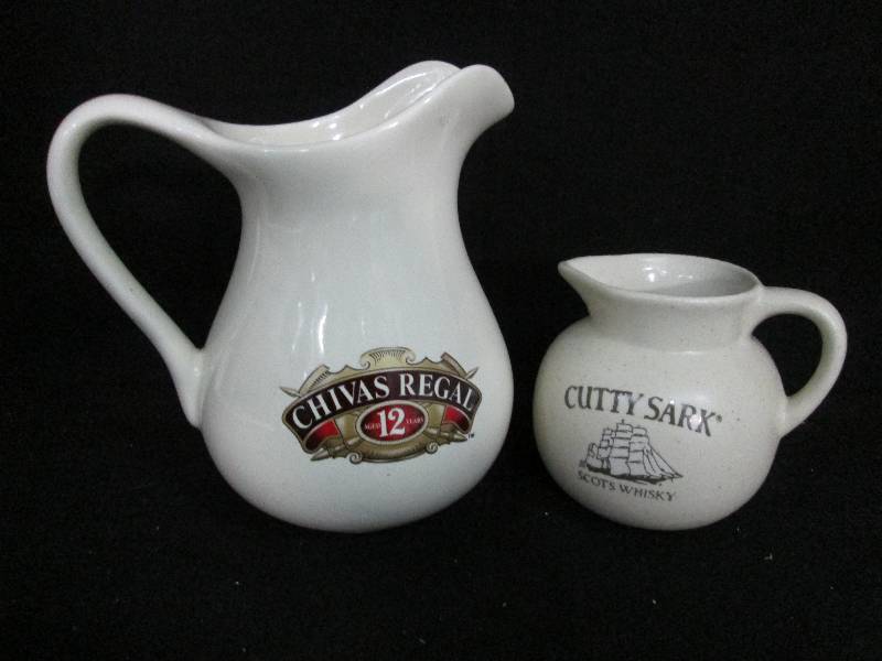 lot 28 image: Cutty Shark & Chivas Regal 12 Pitcher