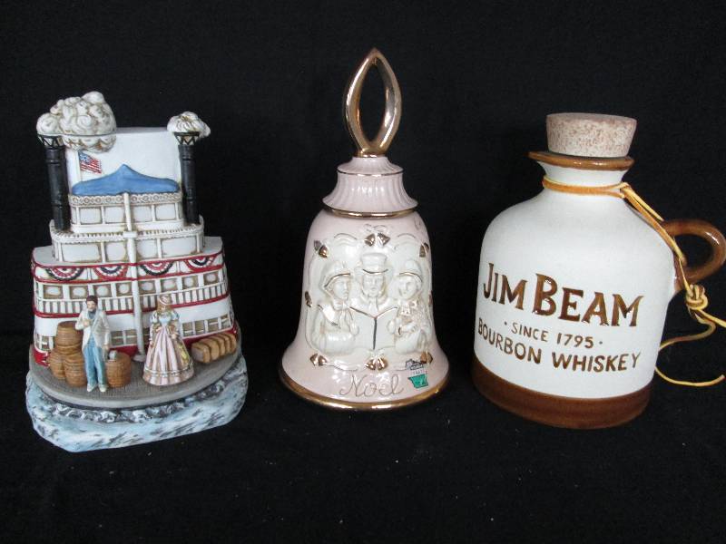 lot 36 image: Jim Beam decanters