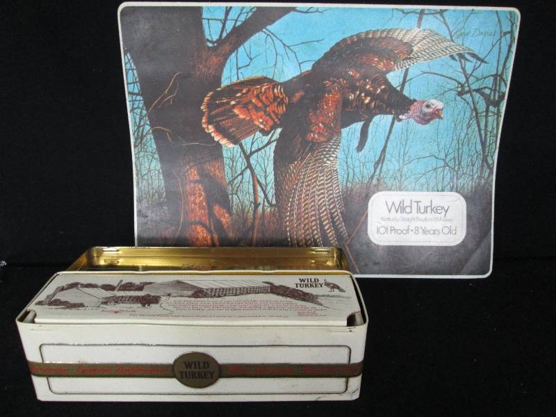 lot 42 image: Wild Turkey Tin