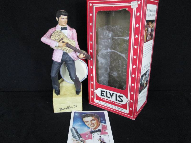 lot 45 image: McCormick Elvis The Legend Lives On Decanter