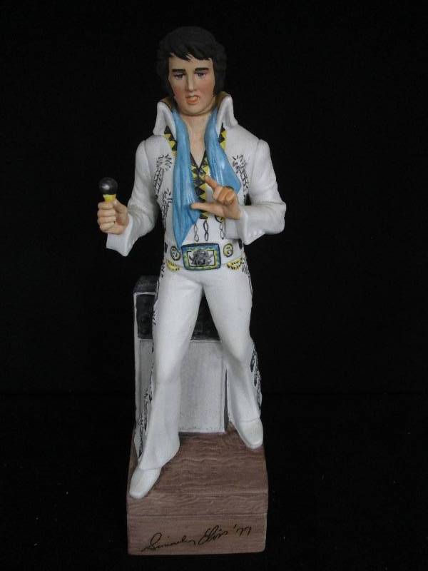 lot 50 image: McCormick Sincerely Elvis 77 Decanter