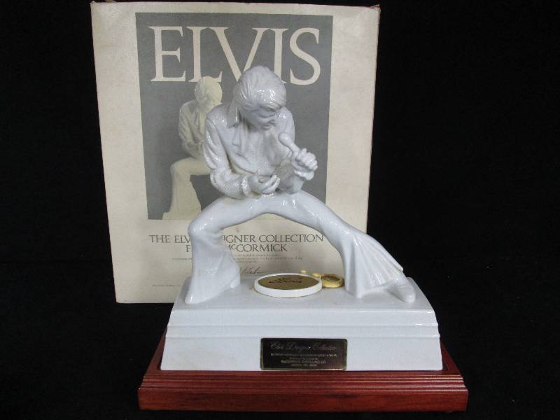 lot 51 image: McCormick Designer Collection Elvis Decanter
