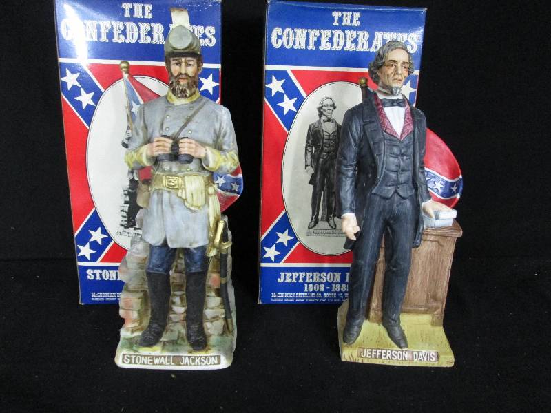 lot 62 image: McCormick The Confederates Decanters