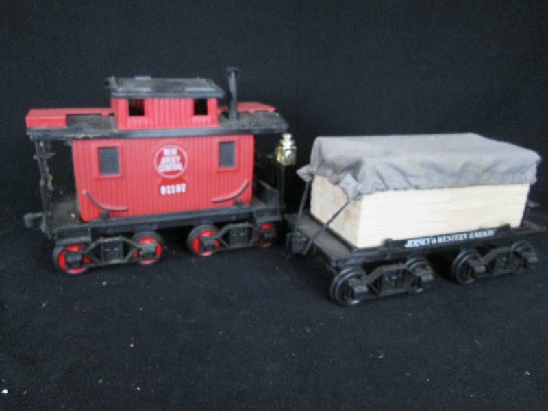 lot 66 image: Jim Beam Train Decanters