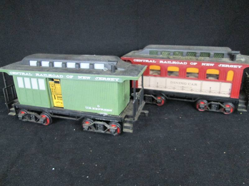 lot 67 image: Jim Beam Train Decanters