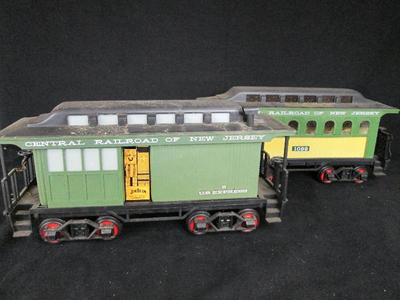 lot 68 image: Jim Beam Train Decanters