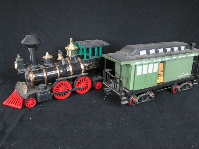 lot 70 image: Jim Beam Train Decanters