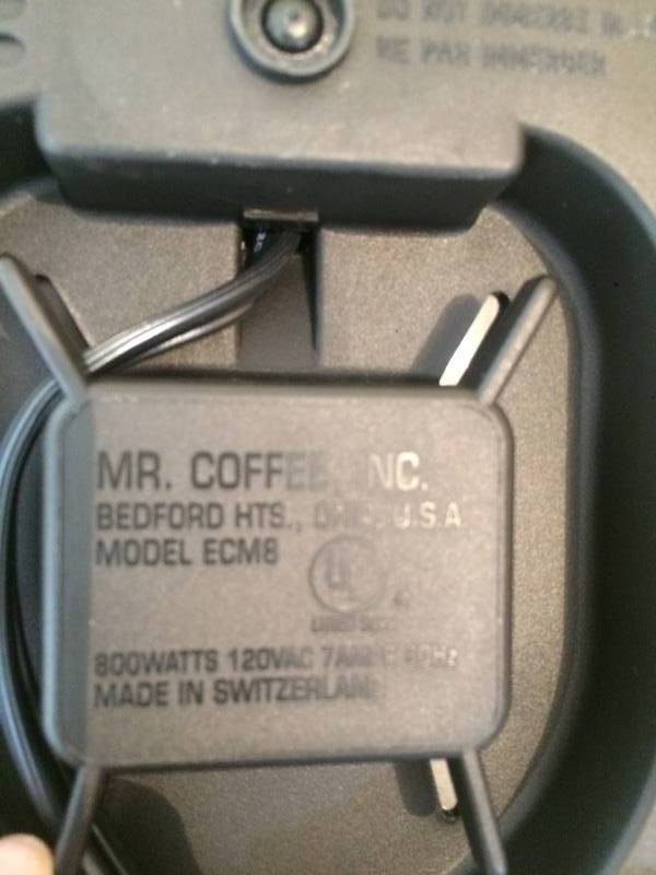 lot 46 image: Mr. Coffee Espresso Machine