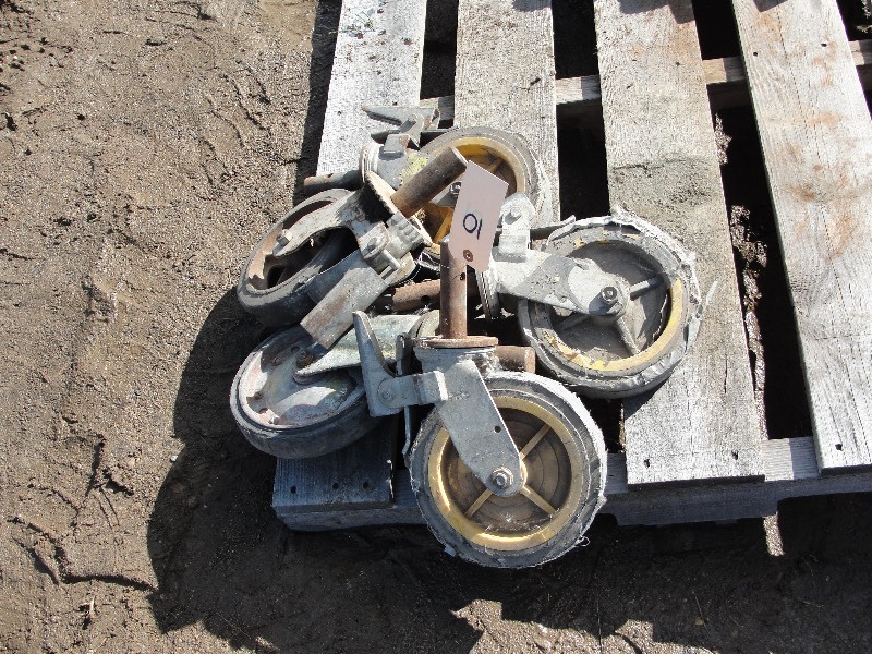 5 Castor Scaffolding Wheels
