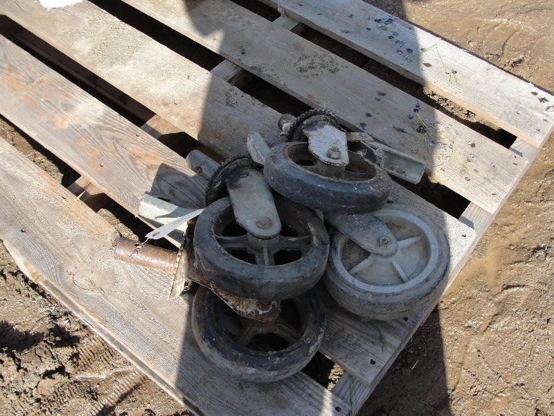 4 Castor Scaffolding Wheels