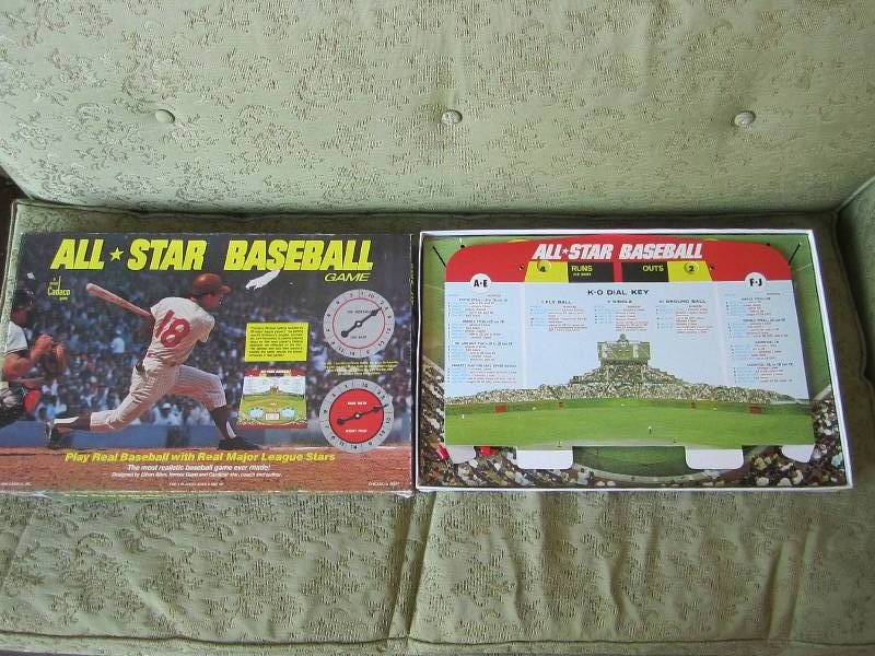 lot 3 image: Cadaco All Star Baseball game...
