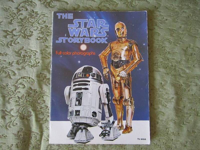 lot 12 image: Vintage 1978 Star Wars story book...