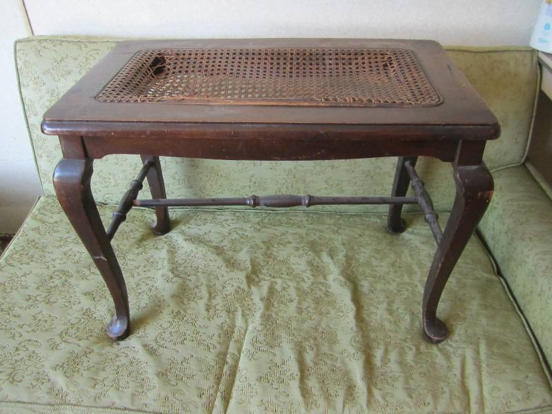 lot 30 image: Antique bench or table...
