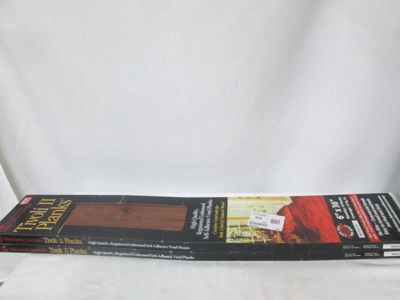 Tivoli II Peel-N-Stick Flooring Planks - 2 Packs