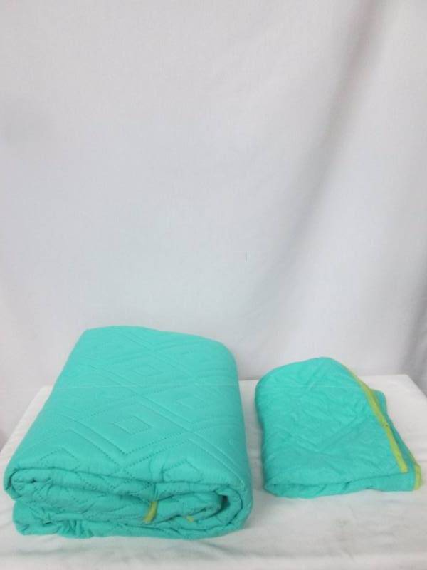 Alcove Spring Reversible Coverlet Set - FullQueen