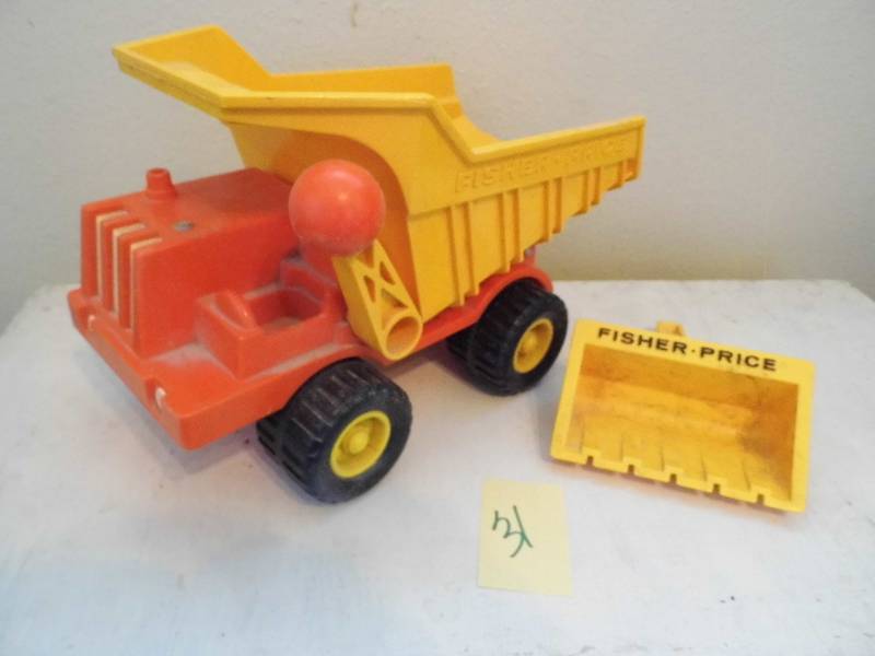 vintage fisher price dump truck