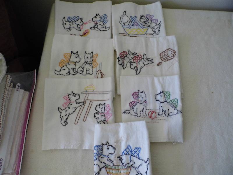 Set of 7 Flour Sack Towels