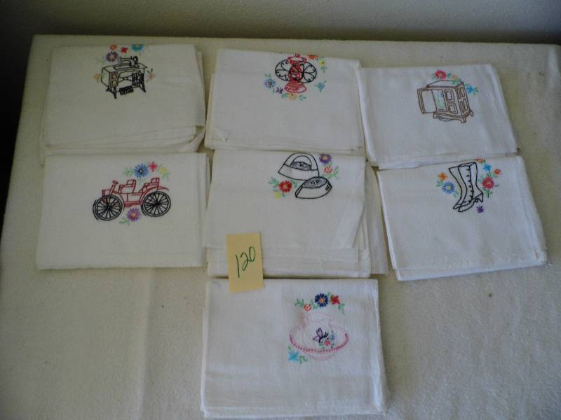 Set of 7 Flour Sack Towels
