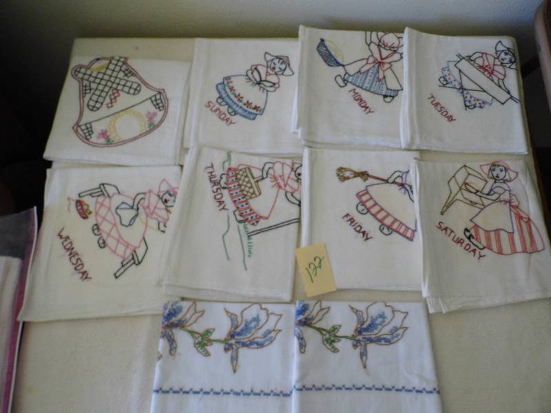 Set of 7 Flour Sack Towels