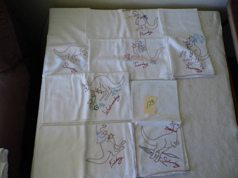 Set of 7 Flour Sack Towels