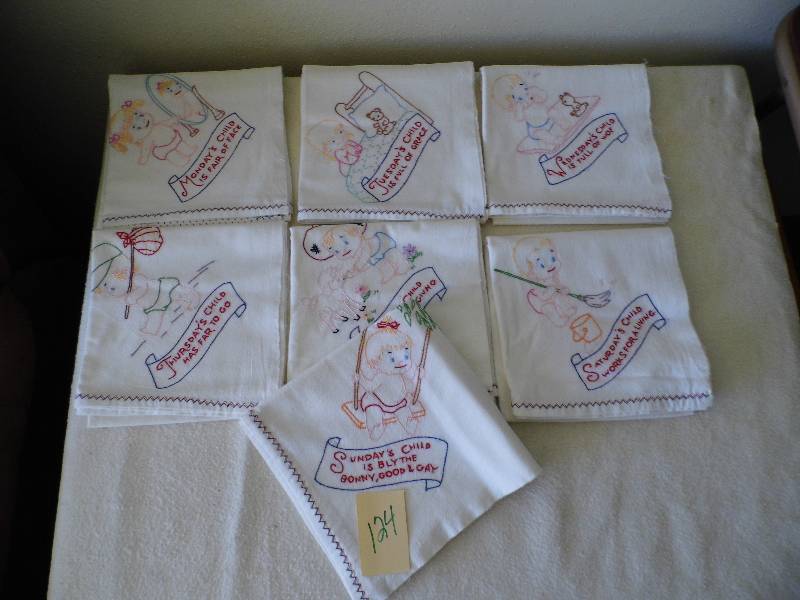 Set of 7 Flour Sack Towels
