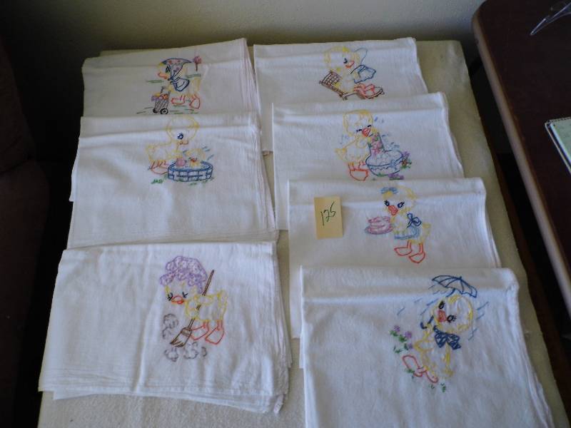 Set of 7 Flour Sack Towels