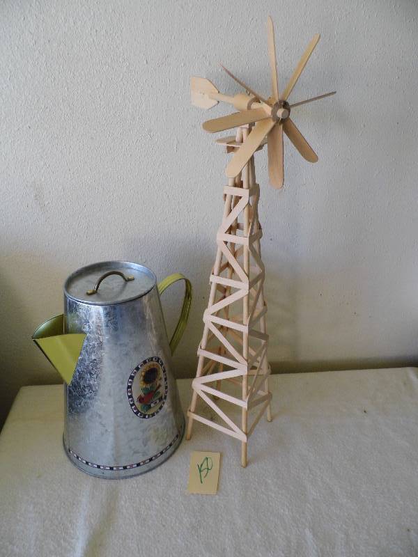 Windmill & Water Can