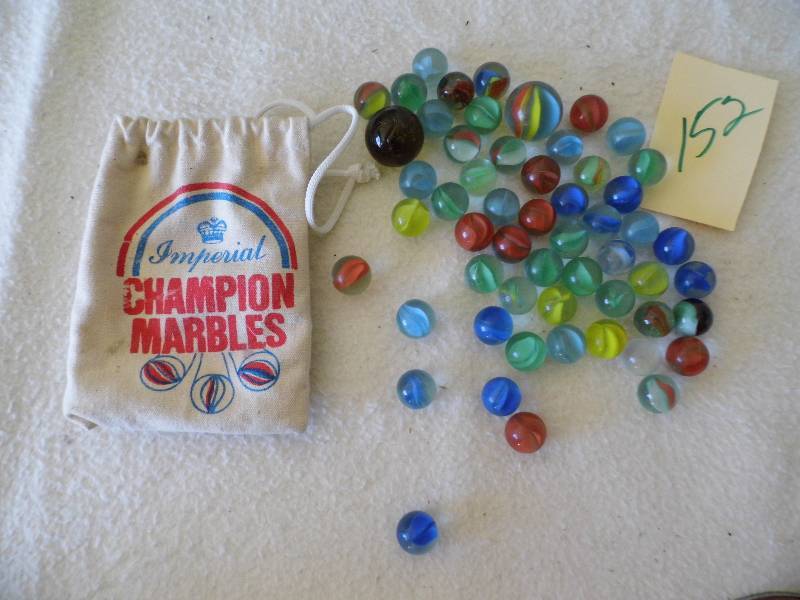 Imperial Marbles w Bag