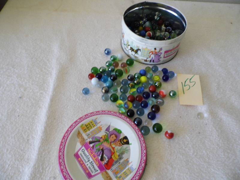 Tin of Marbles