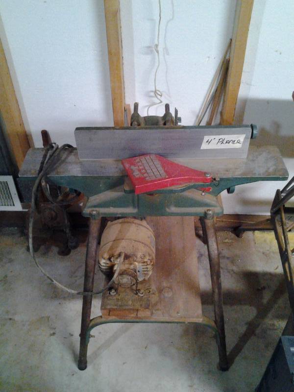 lot 4 image: Shopmaster 4 Inch Planer