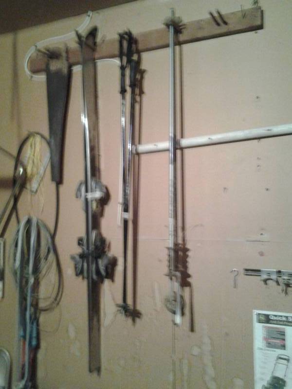 lot 66 image: Vintage Olin Skis, 2-Pair Ski Poles