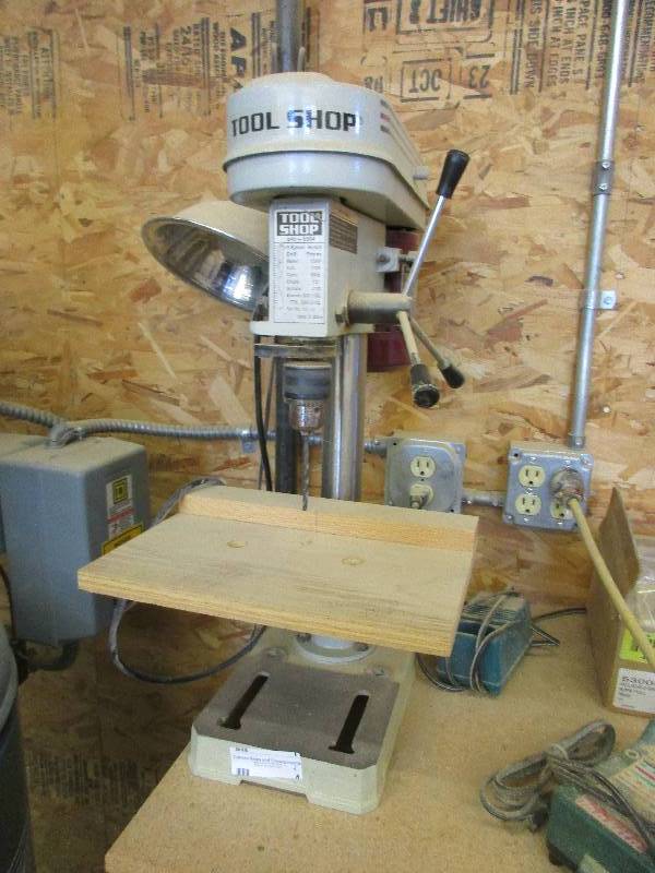 Tool shop drill press